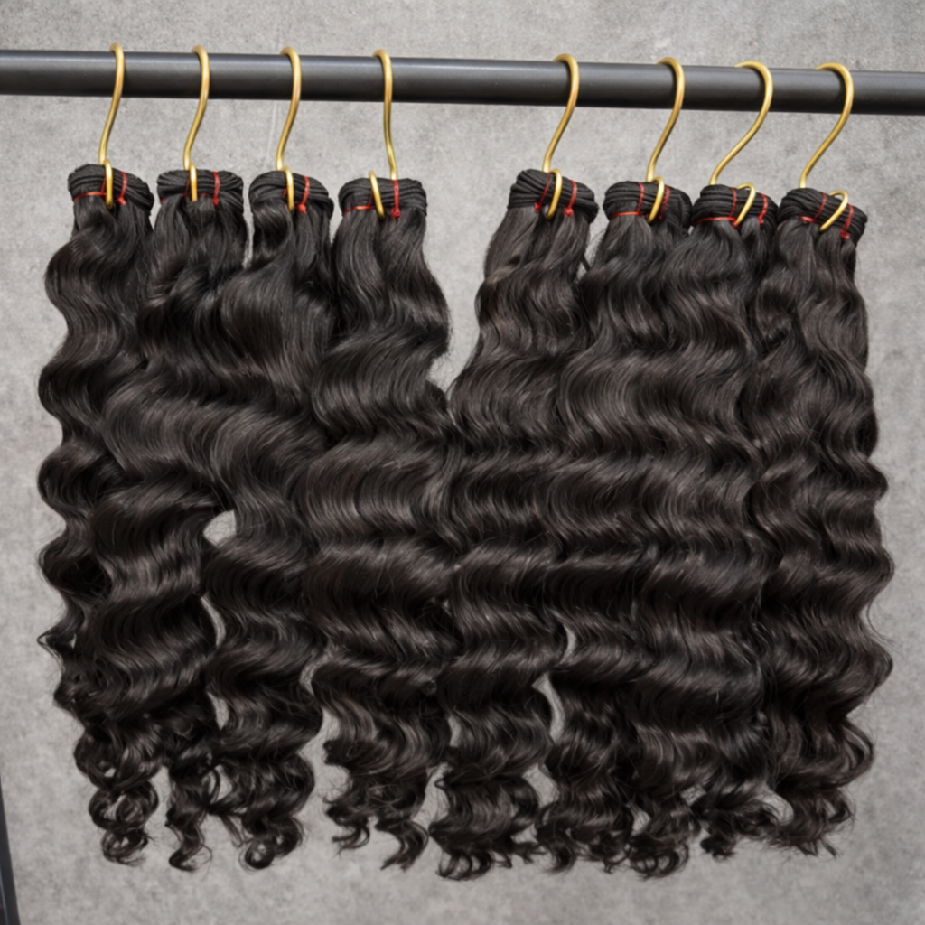 Orange Band Hair Bundles