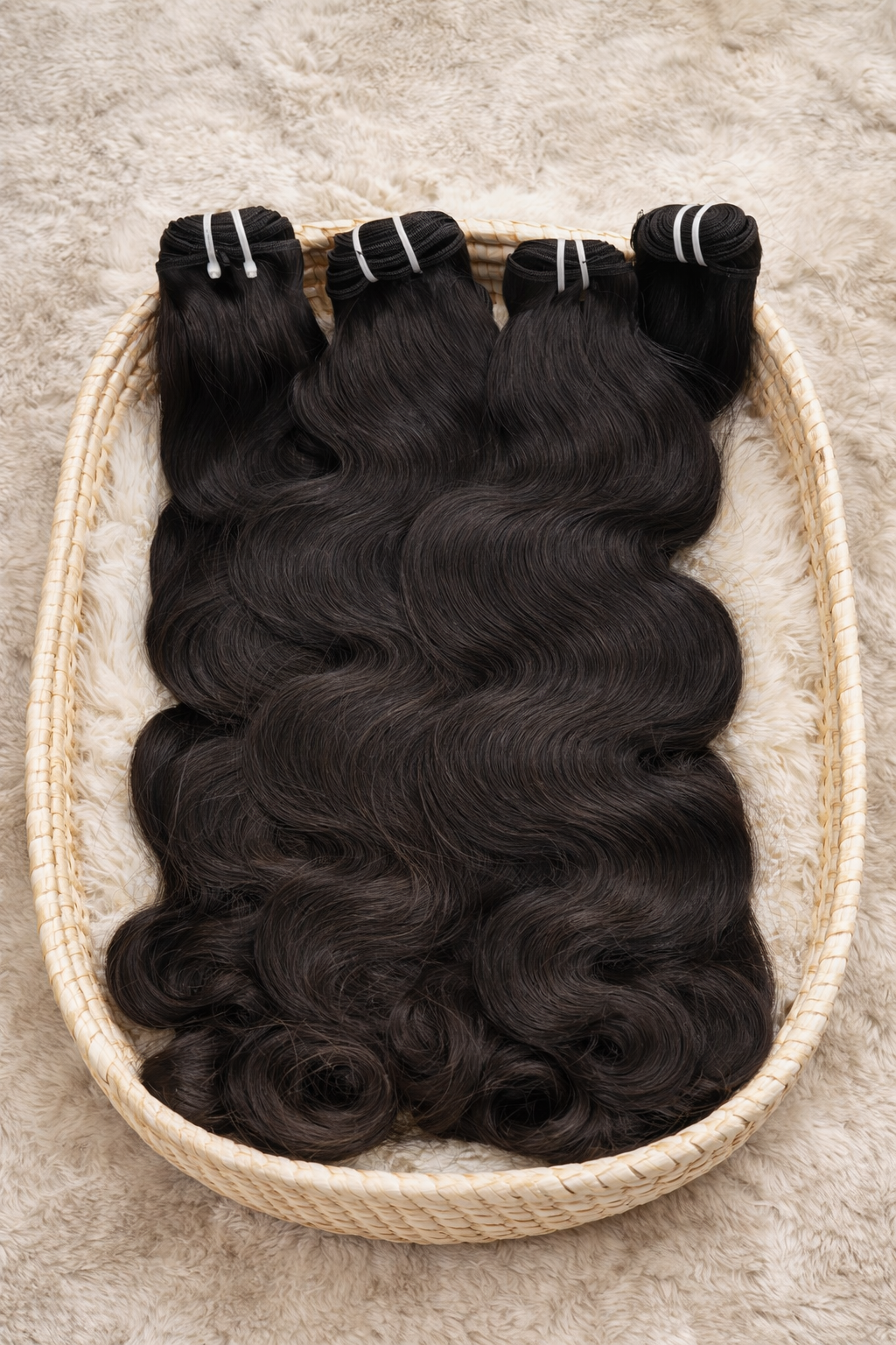 Orange Band Hair Bundles