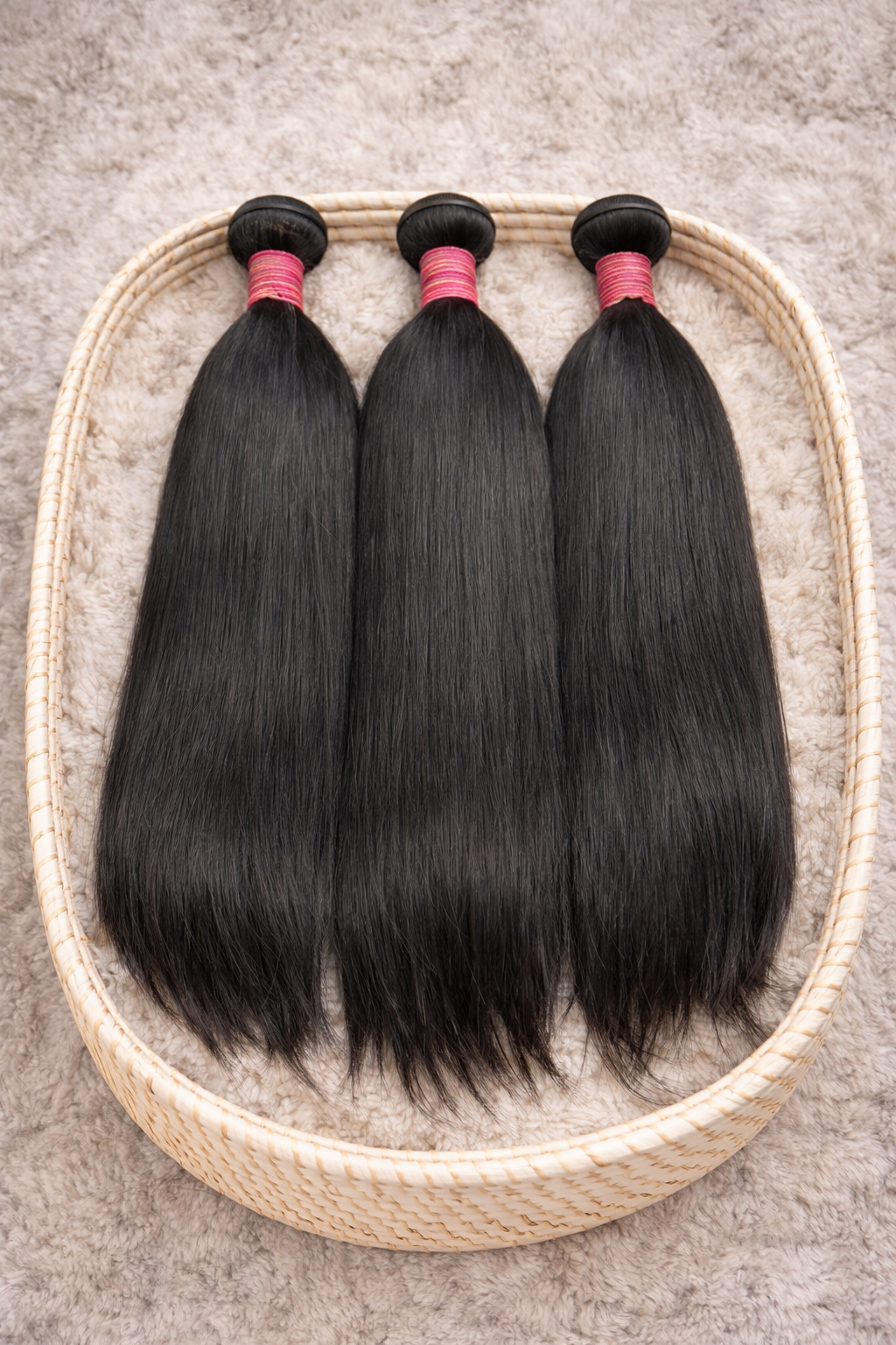 Orange Band Hair Bundles